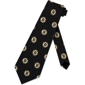 Bruins Printed Prep Silk Neck Tie Boston Hockey Team Ties in Kuwait