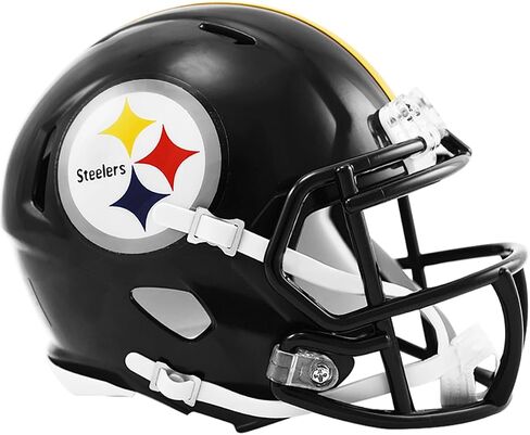 Pittsburgh Steelers Current Riddell Speed ​​Mini Football Helmet - New in Riddell Box in Saudi Arabia