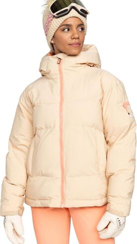 Roxy Women's Alofted Puffy 10k Waterproof, Insulated Snowboard Jacket, Pfas-Free, Recycled Fabric in Saudi Arabia