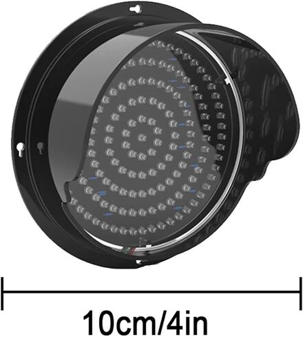 LED Traffic Light, Red/Green Two-Color Light Traffic Signal Light, Wall Mounted Traffic Light, Industrial Loading Dock Bay Light, for Mounting Inside and Outside, Plug & Play(100mm/4in) in Saudi Arabia