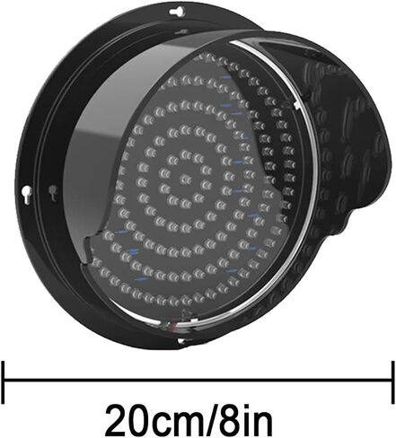 LED Traffic Light, Red/Green Two-Color Light Traffic Signal Light, Wall Mounted Traffic Light, Industrial Loading Dock Bay Light, for Mounting Inside and Outside, Plug & Play(100mm/4in) in Saudi Arabia