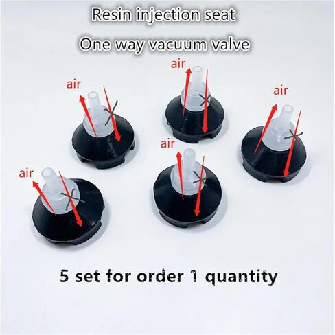 راتنجات ألياف الكربون واجهة فوهة السيليكون الموجهة المستخدمة لختم الفراغ الختم in Kuwait