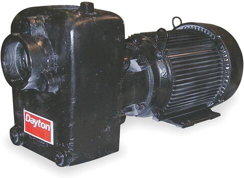 Dayton Cast Iron 3 HP مضخة الطرد المركزي 208-230/460V ، 12N810 in Kuwait