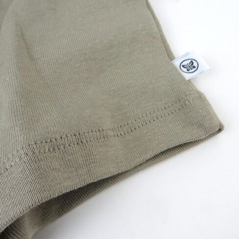 HonestBaby Cargo Shorts 100% Organic Cotton for Infant Baby and Toddler, Boys, Girls, Sunset Blue (2-Pack) in Saudi Arabia