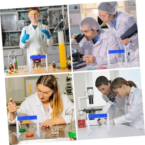 Cabilock Cloted Plastic Pipette Rack L-style pipette Stand لاستخدام المختبر لتخزين التجربة in Kuwait