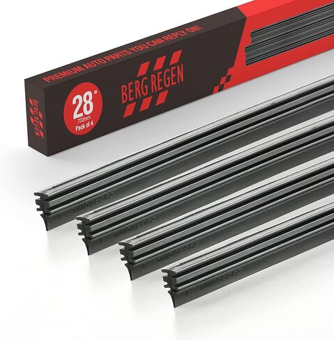 16 inch Frameless Adjustable Size of Universal 4 PCs Refills Replacement Windshield Wiper Refills Replacement for Tesla,Toyota,Hyundai,Honda Front & Rear Windshield Wiper Baldes Rubber Strips in Saudi Arabia