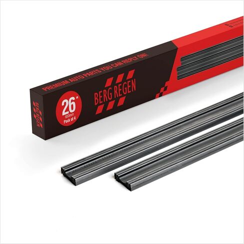 16 inch Frameless Adjustable Size of Universal 4 PCs Refills Replacement Windshield Wiper Refills Replacement for Tesla,Toyota,Hyundai,Honda Front & Rear Windshield Wiper Baldes Rubber Strips in Saudi Arabia