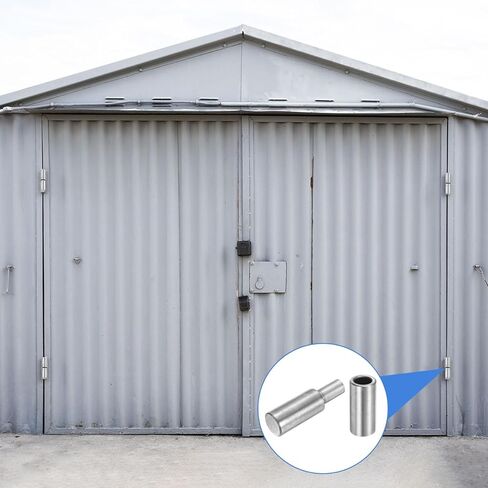 uxcell 10Pcs Weldable Barrel Hinges, 4-3/8" x 3/4" Carbon Steel Heavy Duty Detachable Weld on Door Hinges for Metal Gate Swing Door Trailer Ramp in Kuwait