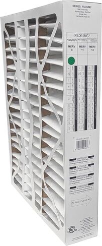 Carrier & Bryant FILXUMC082025-20" x 25" x 4" Pleated Air Filter, MERV 8 (3-Pack) replaces old part # FILXXCAR0020 in Saudi Arabia