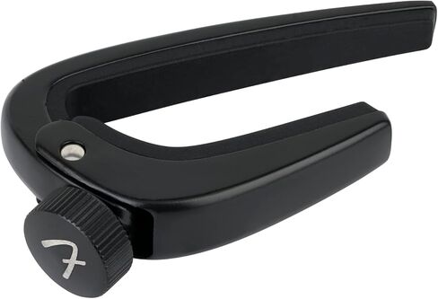 Fender Player Guitar Capo for Acoustic and Electric Guitars, Adjustable Tension, Black in Saudi Arabia