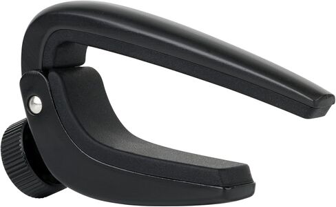 Fender Player Guitar Capo for Acoustic and Electric Guitars, Adjustable Tension, Black in Saudi Arabia