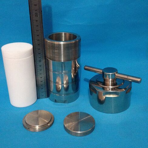 150 مل ، مفاعل التوليف الحراري المائي المائي المائي ، وعاء مبطن PTFE (قابل للتخصيص) in Kuwait