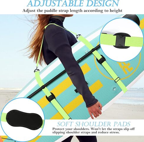 لوحة التجديف حزام ، SUP كاياك كتف الأشرطة ملحقات لوح التجديف للنساء والرجال in Kuwait