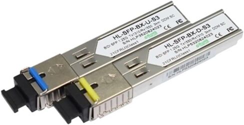 5pairs SFP 1.25GB 1310/1550NM 3KM DDM SC SCRECTOR in Kuwait