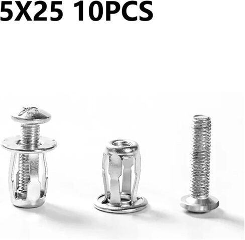 جاك المكسرات براغي براغي المعادن بسلسل المعادن مقابس توسيع الجوز المقابس (M4x20 20pcs) in Kuwait
