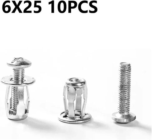 جاك المكسرات براغي براغي المعادن بسلسل المعادن مقابس توسيع الجوز المقابس (M4x20 20pcs) in Kuwait
