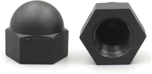 Plastic Nylon Acorn Cap Dome Nuts Hexagon Nut(White,M16 (5pcs)) in Saudi Arabia