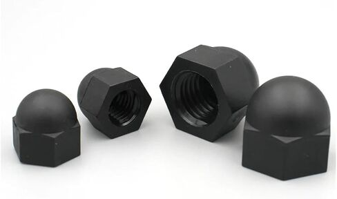 Plastic Nylon Acorn Cap Dome Nuts Hexagon Nut(White,M16 (5pcs)) in Saudi Arabia