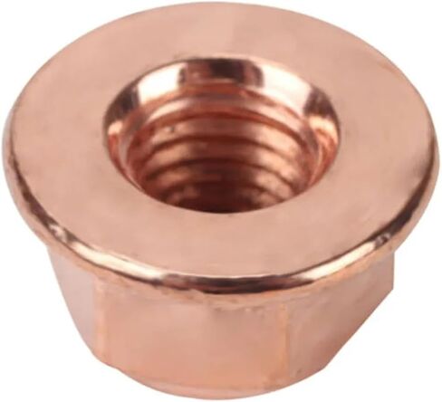 Copper-Plated Head Stud Lock Nuts Copper Bolt Screw Bolt Screw Turbo Exhaust Stud Hex in Saudi Arabia