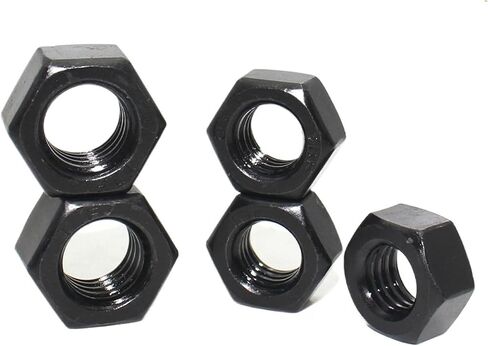 Carbon Steel Metric Hexagon Nuts(M4 (50pcs)) in Saudi Arabia
