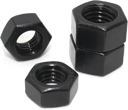 Carbon Steel Metric Hexagon Nuts(M4 (50pcs)) in Saudi Arabia