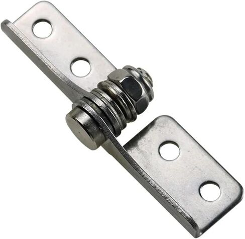 Stainless Steel Damping Hinge Adjustable Shaft Torque Can Stop at Any Angle Machinery 1Pcs(Left,0.4N.m) in Saudi Arabia