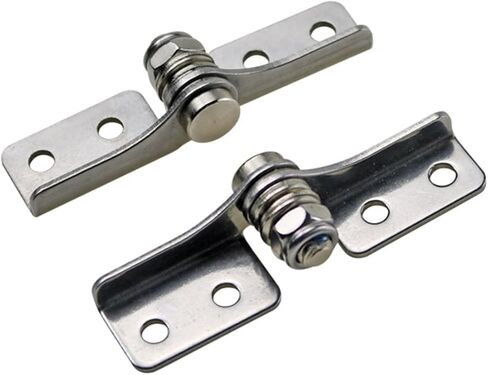 Stainless Steel Damping Hinge Adjustable Shaft Torque Can Stop at Any Angle Machinery 1Pcs(Left,0.4N.m) in Saudi Arabia