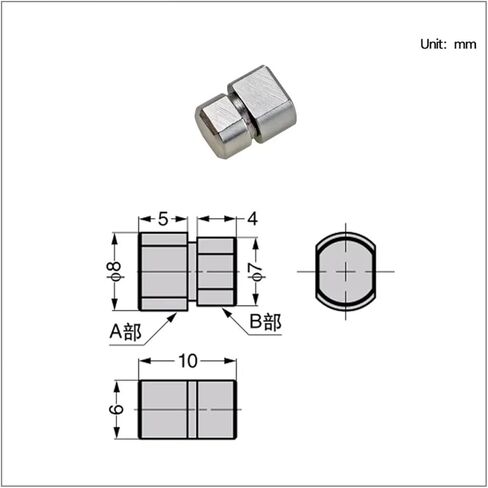 360 درجة مفصلة التخميد القابلة للتعديل لمعدات الآلات الصناعية 1pcs (0.5n.m) in Kuwait