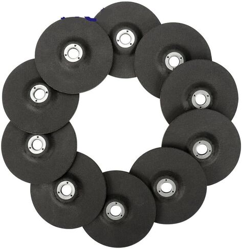 Grinding Wheel Angle Grinder Polishing 3 Inch 75mm Aluminum Grinding Discs Wheels Circular Metal Sanding Polishing Disc Pad for Angle Grinder 1/2/5/10Pcs(10pcs) in Saudi Arabia