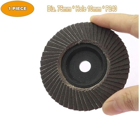 طحن العجلة زاوية مطحنة التلميع 1pcs mi ni flap disc disc shatcive slice 50mm/75mm air polished 12v angle tool (2 inch p80) in Kuwait