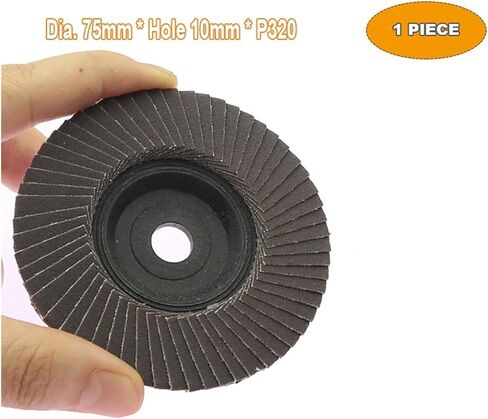 طحن العجلة زاوية مطحنة التلميع 1pcs mi ni flap disc disc shatcive slice 50mm/75mm air polished 12v angle tool (2 inch p80) in Kuwait