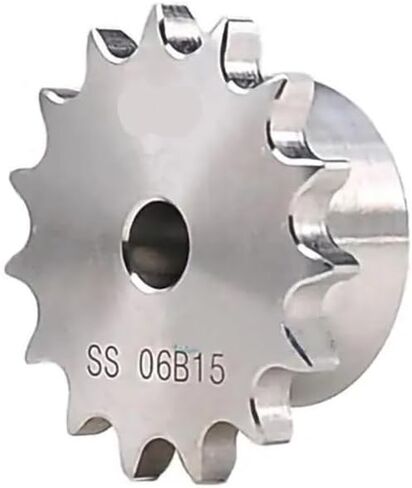 Tooth Roller Chain Sprocket 1Pcs 10-24 Tooth Stainless Steel 06B Chain Drive Sprocket Chain Gear Pitch 9.525mm(23 Teeth) in Saudi Arabia