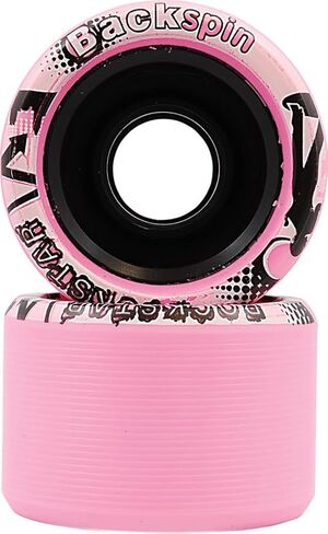 Pink Backspin RockStar Quad Speed Skate Wheels 92A-L8 in Saudi Arabia