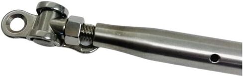 Prolinemax Marine Stainless Steel 5/16" Deck Toggle & Swage Stud Turnbuckle 3/16" Cable in Saudi Arabia