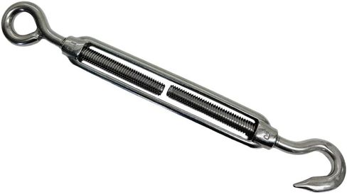 Prolinemax Marine Boat Stefuls Steeld 3/8 "Hook Eye Turnbuckle 700 LBS WLL Thasging Lift in Saudi Arabia