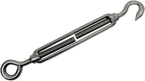 Prolinemax Marine Boat Stefuls Steeld 3/8 "Hook Eye Turnbuckle 700 LBS WLL Thasging Lift in Saudi Arabia