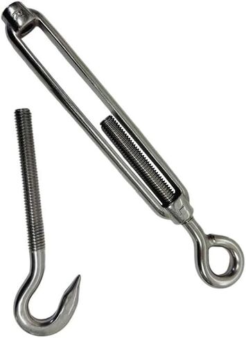 Prolinemax Marine Boat Stefuls Steeld 3/8 "Hook Eye Turnbuckle 700 LBS WLL Thasging Lift in Saudi Arabia