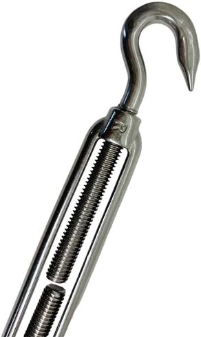 Prolinemax Marine Boat Stefuls Steeld 3/8 "Hook Eye Turnbuckle 700 LBS WLL Thasging Lift in Saudi Arabia
