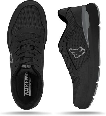 Walking Shoes for Men with Arch Support, Plantar Fasciitis Shoes with Wide Toe Box, Lightweight Breathable Men Sneakers for Cushioned Comfort in Kuwait