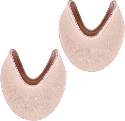 Ballet Dance Pointe Shoe Socks Pad, Toe Pads for Pointe Shoes, Anti-Slip Toe Half Socks, Relief Forefoot Pain Point Shoes Ballet Slipper(Color:Light Pink) in Saudi Arabia