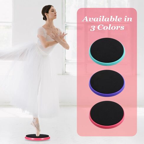 3 Pcs Turning Boards for Dancers – Improve Pirouette Technique & Balance, Ideal Turn Board for Ballet, Dancing & Figure Ice Skating, Portable Spin Disc for Dance & Spinner Disk Training Equipment in Saudi Arabia