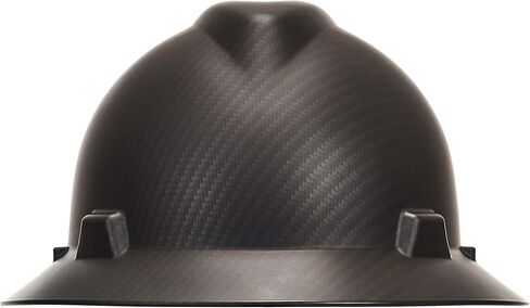 MSA 10204786 Hydro Dip V-Gard HART Full-Brim HAT مع FAS-TRAC III Ratchet Suspension | قذيفة البولي إيثيلين ، أشرطة التاج للتكيف الذاتي - الحجم القياسي في الكربون الرياضي in Kuwait