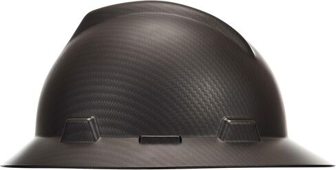 MSA 10204786 Hydro Dip V-Gard HART Full-Brim HAT مع FAS-TRAC III Ratchet Suspension | قذيفة البولي إيثيلين ، أشرطة التاج للتكيف الذاتي - الحجم القياسي في الكربون الرياضي in Kuwait