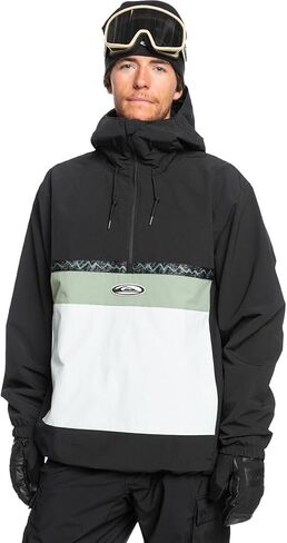 Quiksilver - Mens Steeze Jacket, Color Black, Size: Small in Saudi Arabia