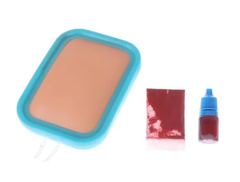 32 Pcs Suture Practice Complete Kit for Medical Students Nurse Training Silicone Skin Pad Stainless Suturing Tools Thread Needles Demonstration Learning Set (1) in Kuwait