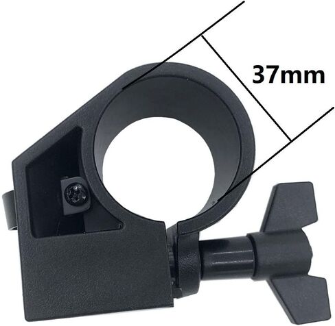 Electronic Drum Rack Clamp Adjustable 12mm-37mm Drum Rack T Clamp, Percussion Drum Rack Tube Clip Bracket for 1.46inch Electronic Drum Kit Connection Poles in Saudi Arabia