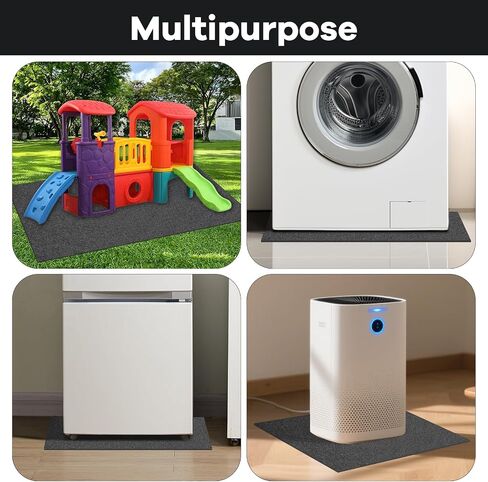 CIEOVO Drum Mat with Non-Slip Grip Bottom 47.24 * 70.86 in Drum Rug Soundproof Floor Mat for Electrical Drum Accessories Outdoor Play Mat Playhouse Activity Pad Refrigerator Washing Machine in Saudi Arabia