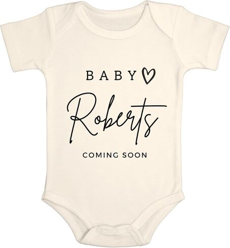 Custom Baby Pregnancy Announcement Bodysuit in Saudi Arabia