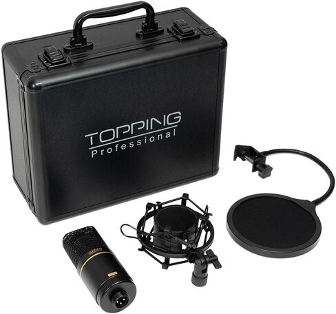 تتصدر ميكروفون مكثف الاستوديو CL101-النمط القطبي القلبي ، والضوضاء المنخفضة للغاية ، والكبسولة المطلية بالذهب 34 ملم ، وتسجيلها المهني وتدفق الميكروفون (CL101-أبيض) in Kuwait