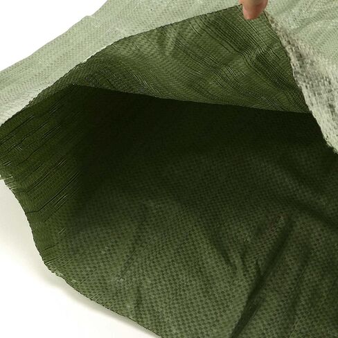 SEUNMUK 60 PCS 18x26 Inch Heavy Duty Sand Bags, Empty Woven Polypropylene Sand Bags, Ultra Tough Sandbags for Hurricane Flooding in Saudi Arabia